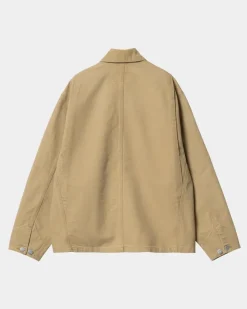 Fashion Og Michigan Frakke Til Kvinder (Forar) | Bourbon (Aeldret Laerred) Kvinder Jakker