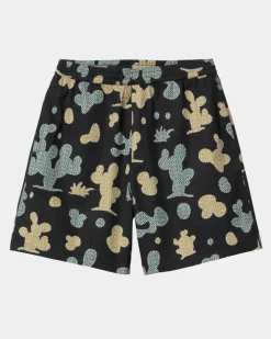 Cheap Opus Print Short | Sort Mænd Shorts & Trunks