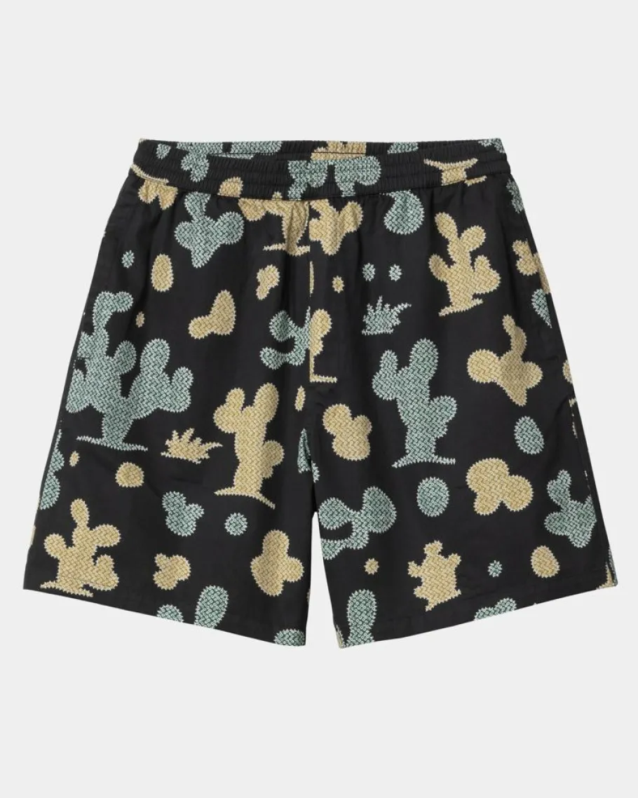 Cheap Opus Print Short | Sort Mænd Shorts & Trunks