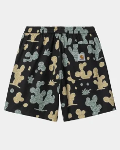 Cheap Opus Print Short | Sort Mænd Shorts & Trunks