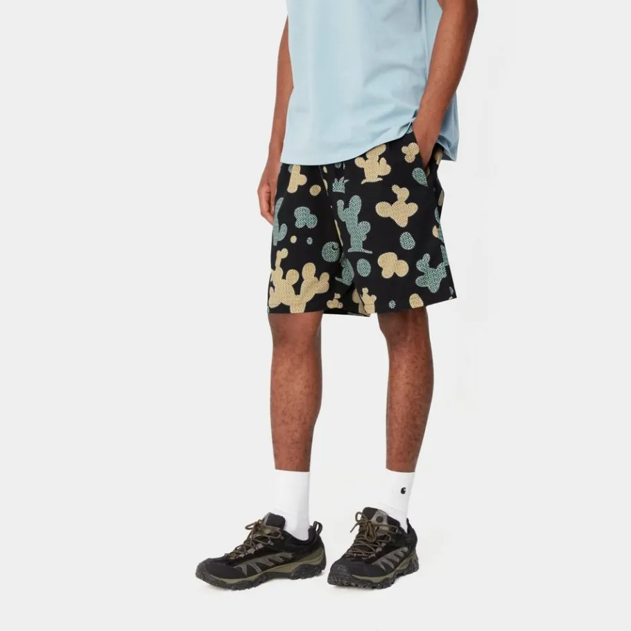 Cheap Opus Print Short | Sort Mænd Shorts & Trunks