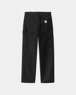 Store Pierce Pant Straight - Canvas | Sort Kvinder Bukser
