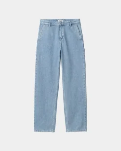 Best Sale Pierce Pant Straight - Denim | Bla (Sten Bleget) Kvinder Bukser