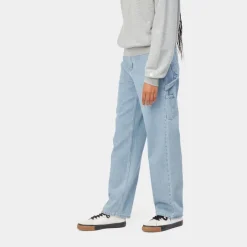 Best Sale Pierce Pant Straight - Denim | Bla (Sten Bleget) Kvinder Bukser