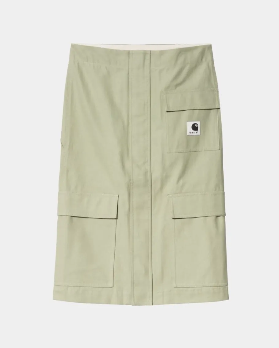 Sale Sacai X Andeskort Til Kvinder | Lysegron Kvinder Kjoler & Nederdele