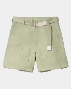 Best Sacai X Duck Shorts | Lysegron Mænd Samarbejde