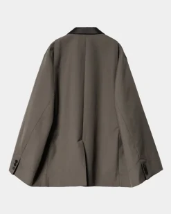 Best Sale Sacai X Suiting Bonding-Jakke Til Kvinder | Taupe Kvinder Jakker
