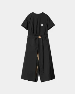 Cheap Sacai X Suiting Bonding Dress | Sort Kvinder Kjoler & Nederdele