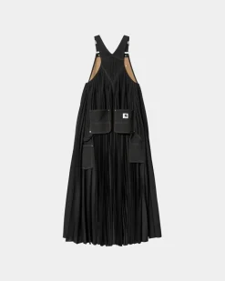 Best Sale Sacai X Suiting Bonding Dress Til Kvinder | Sort Kvinder Kjoler & Nederdele