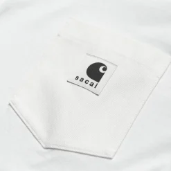 Cheap Sacai X T-Shirt | Hvid Mænd Samarbejde