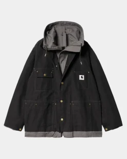 New Sacai X Vendbar Andefrakke | Sort Mænd Jakker & Veste