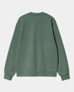 Sale Script Broderi Sweatshirt | Parkere Mænd Sveder