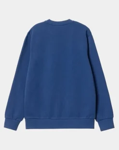 Online Script Broderi Sweatshirt | Aeldre Mænd Sveder