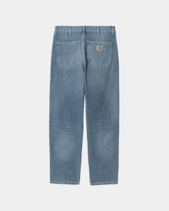 Discount Simple Pant - Denim | Bla (Lys Aegte Vasket) Mænd Denim
