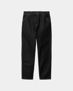 Sale Simple Pant - Denim | Sort (En Vask) Mænd Denim
