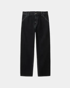 Fashion Simple Pant - Denim | Sort (Heavy Stone Vask) Mænd Denim