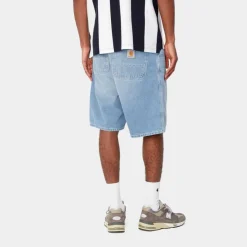 Sale Simple Short - Denim | Bla (Lys Aegte Vasket) Mænd Denim