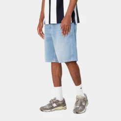 Sale Simple Short - Denim | Bla (Lys Aegte Vasket) Mænd Denim