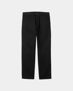 Flash Sale Single Knee Bukser - Denim | Sort (Stiv) Mænd Bukser