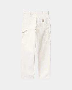 Store Single Knee Pant - Denim | Hvid (Skyllet) Mænd Denim