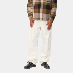 Store Single Knee Pant - Denim | Hvid (Skyllet) Mænd Denim