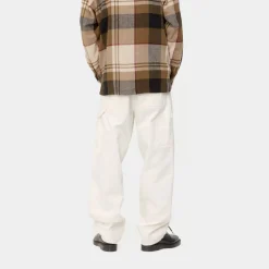 Store Single Knee Pant - Denim | Hvid (Skyllet) Mænd Denim