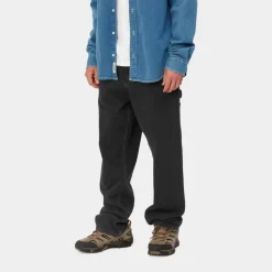 Cheap Single Knee Pant - Denim | Sort (Stenvasket) Mænd Denim