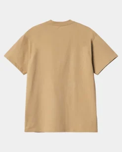 Outlet Spree Halvtone T-Shirt | Stovet Hamilton Brown Mænd T-Shirts Og Poloer