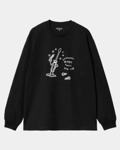 Discount Tools For Life Langaermet T-Shirt | Sort Mænd T-Shirts Og Poloer