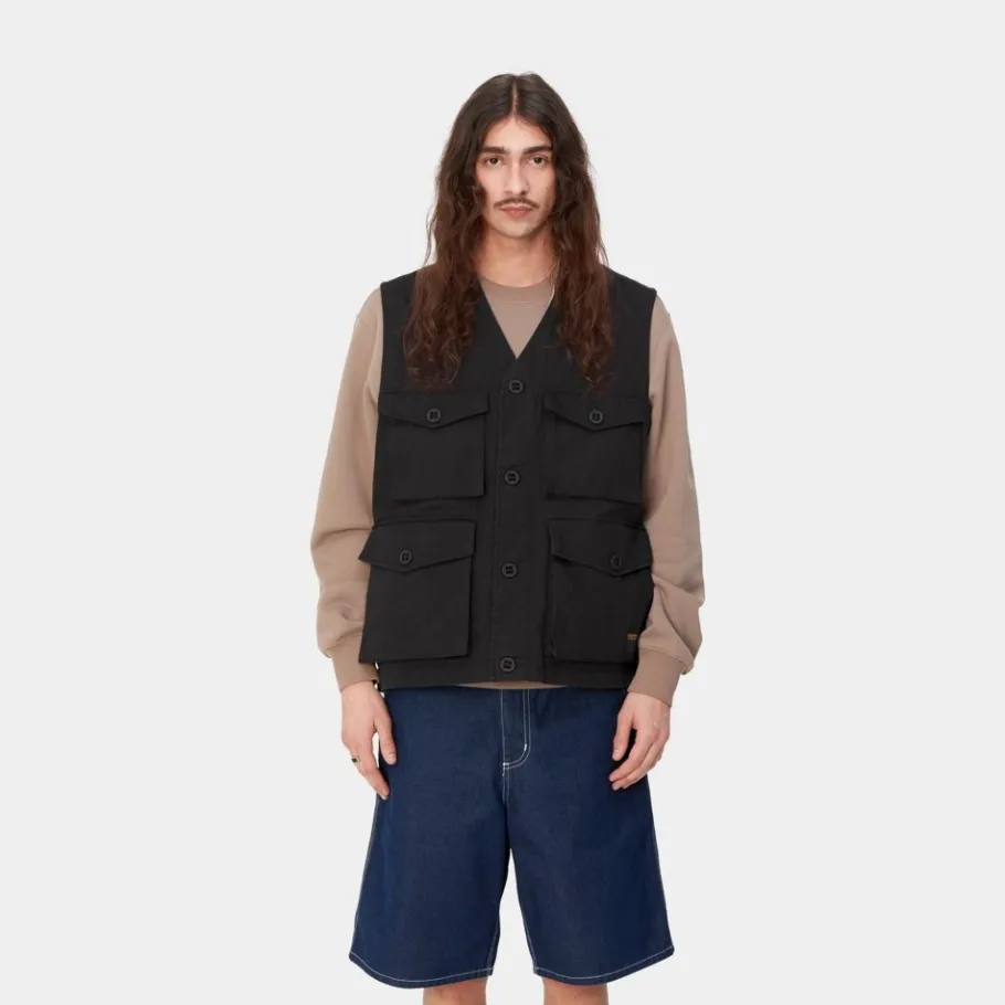 Best Sale Unity Vest | Sort (Tung Enzymvask) Mænd Jakker & Veste